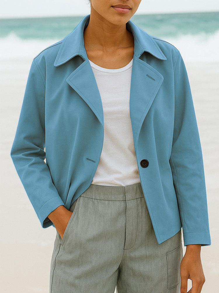 Women's Solid Color Short Jacket Several Colors