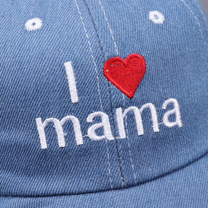 I Love Mama/Papa Baseball Cap