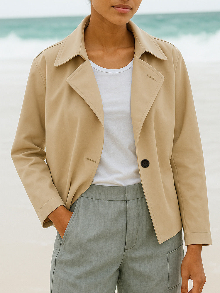 Women's Solid Color Short Jacket Several Colors