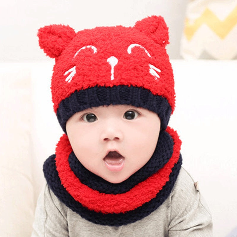 Wool baby hat/scarf Choose Color