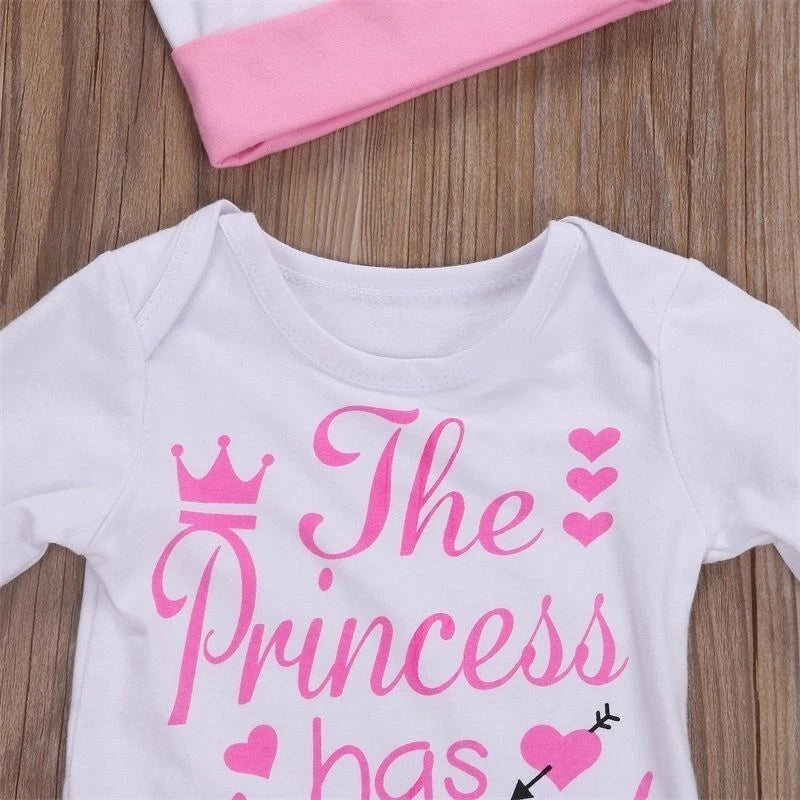 4PCS The Princess Has Arrived