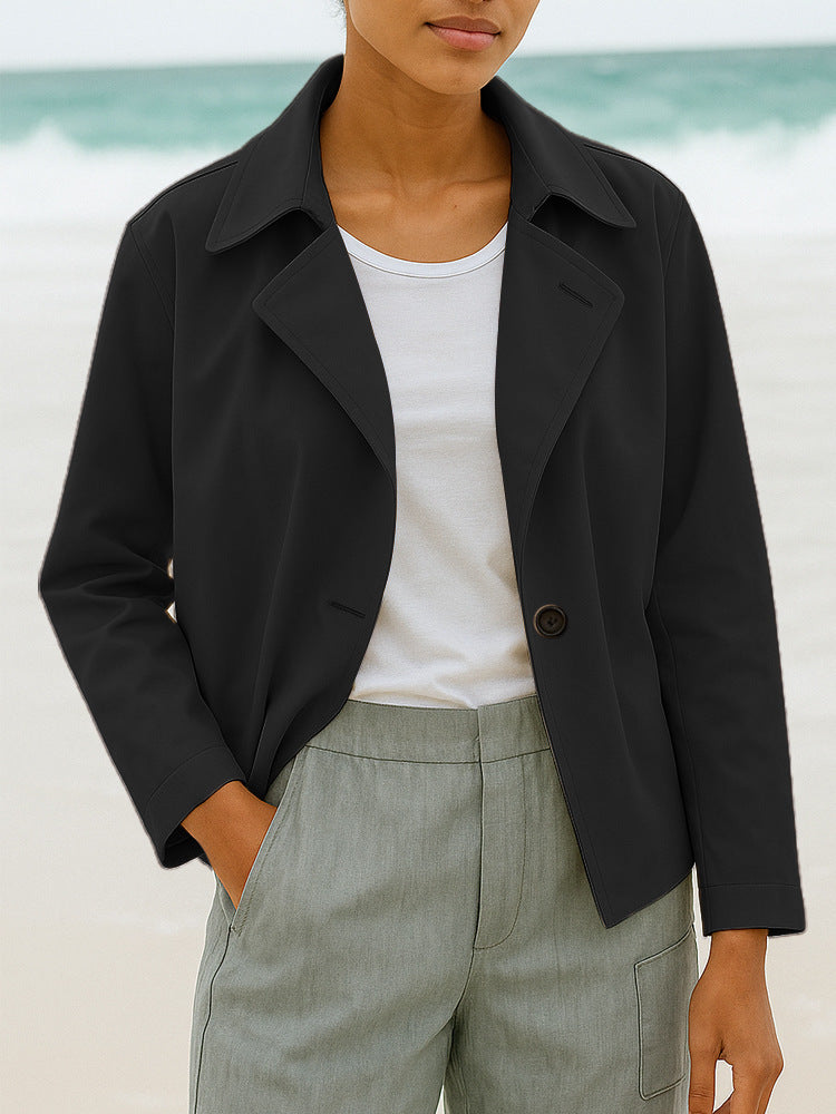 Women's Solid Color Short Jacket Several Colors