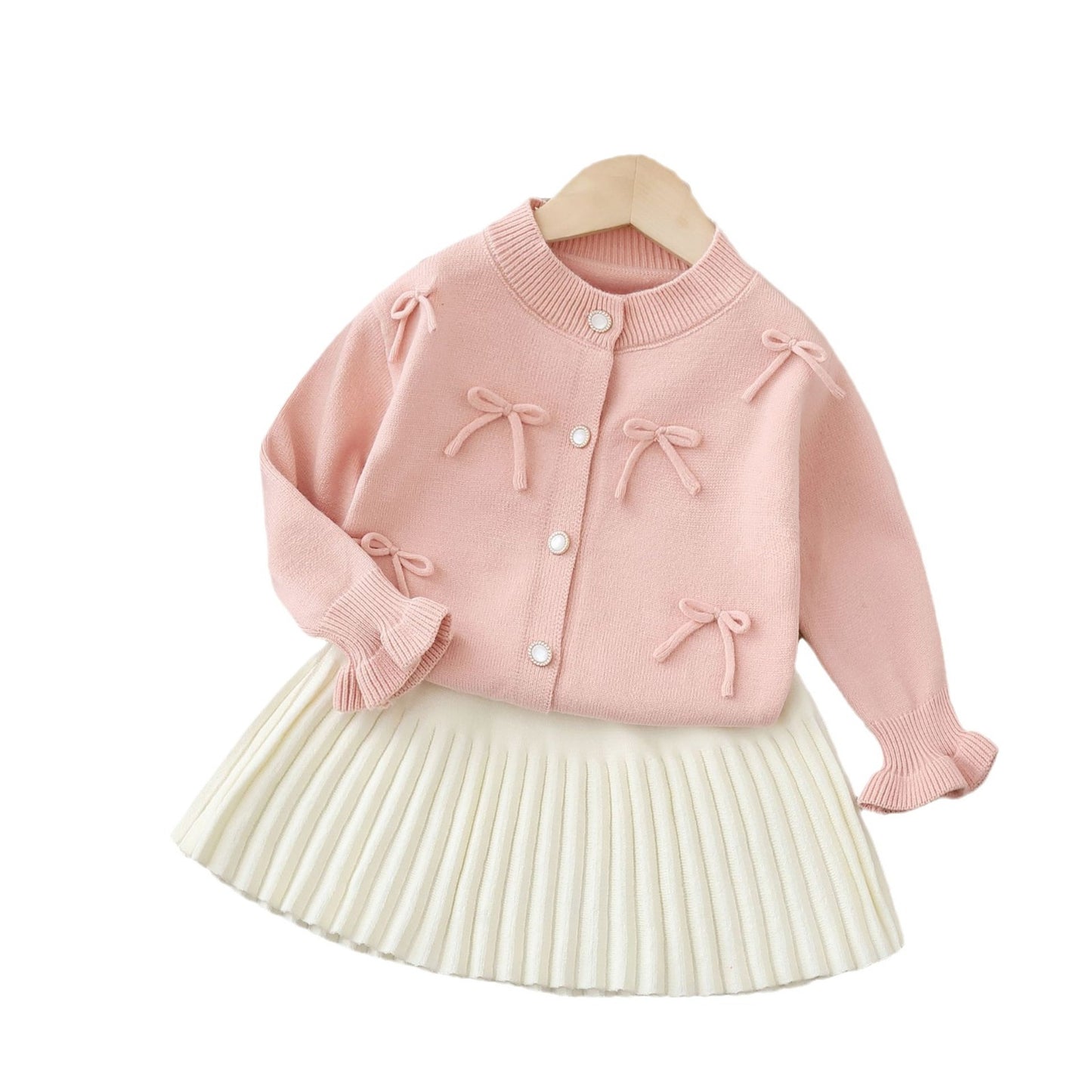 Skirt and Sweater Set