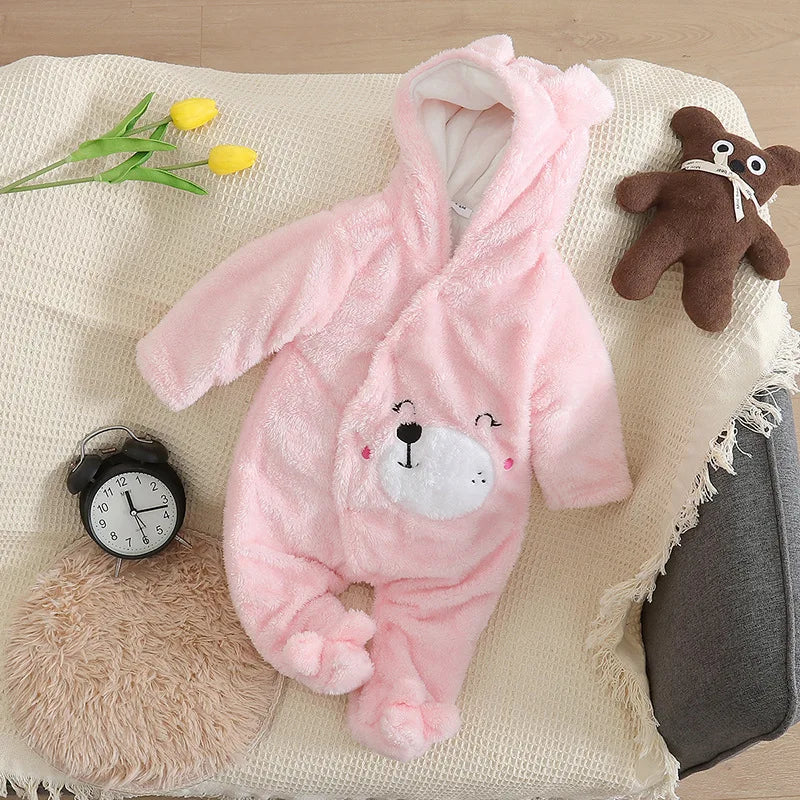 Dog or Rabbit Plush Winter 1 Pc Suit