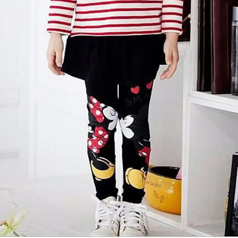 Disney Leggings with Attached Skirt