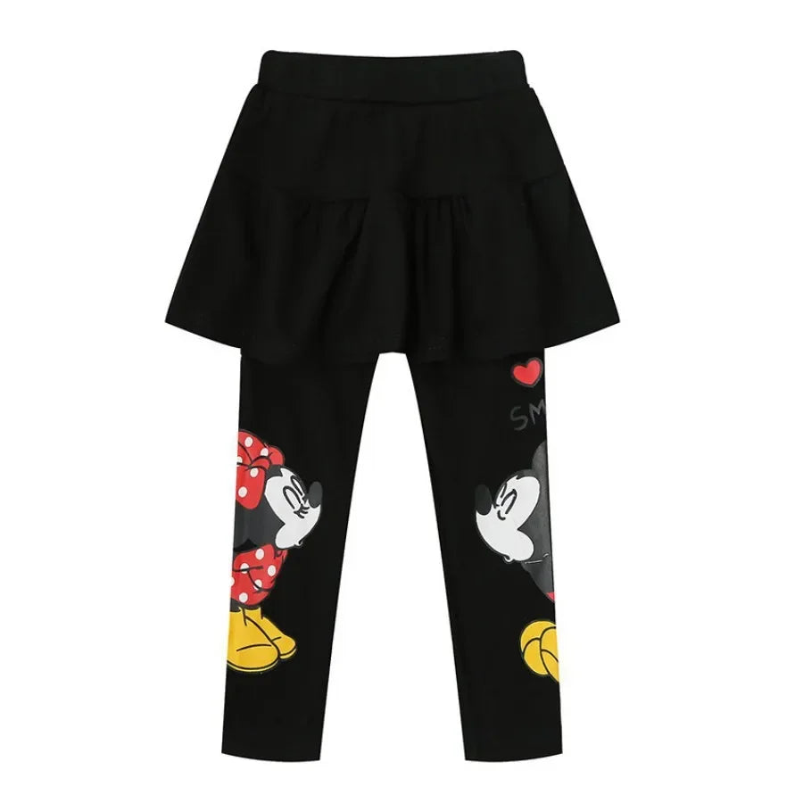Disney Leggings with Attached Skirt