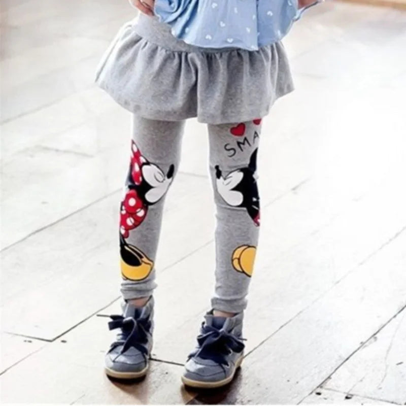 Disney Leggings with Attached Skirt