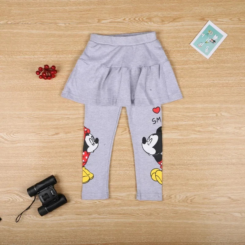 Disney Leggings with Attached Skirt