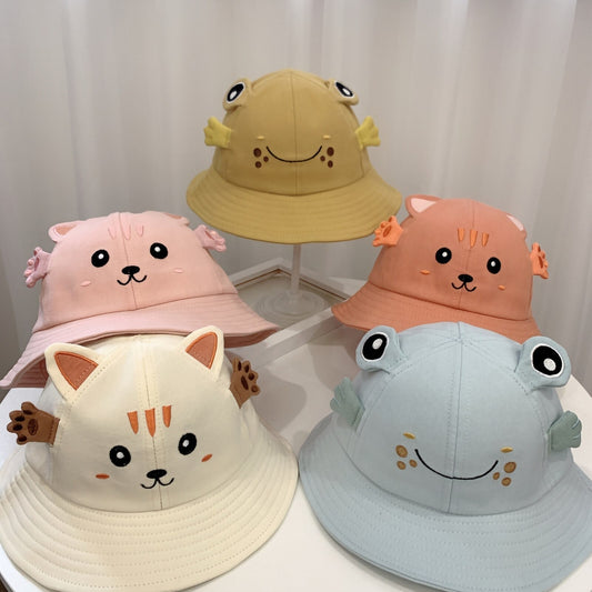 New Products Kitten And Frog Sun Hat