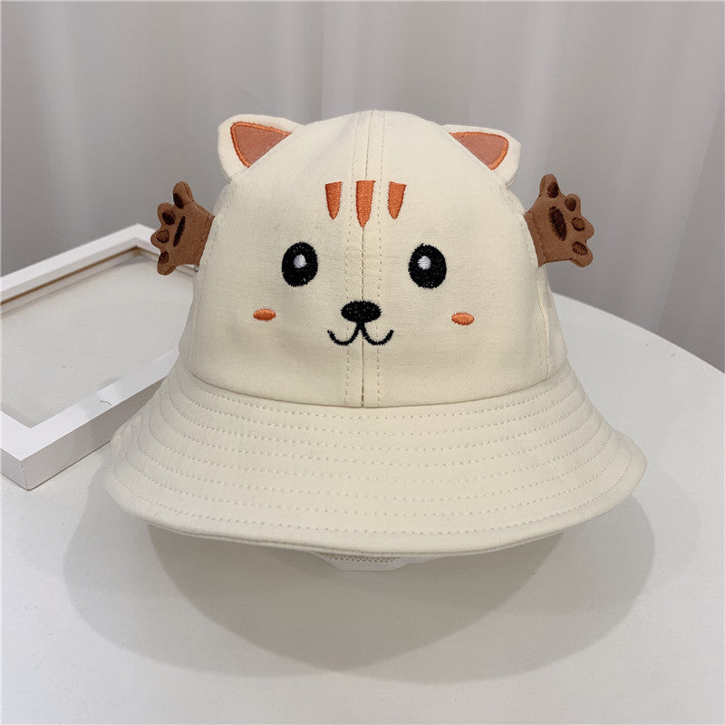 New Products Kitten And Frog Sun Hat