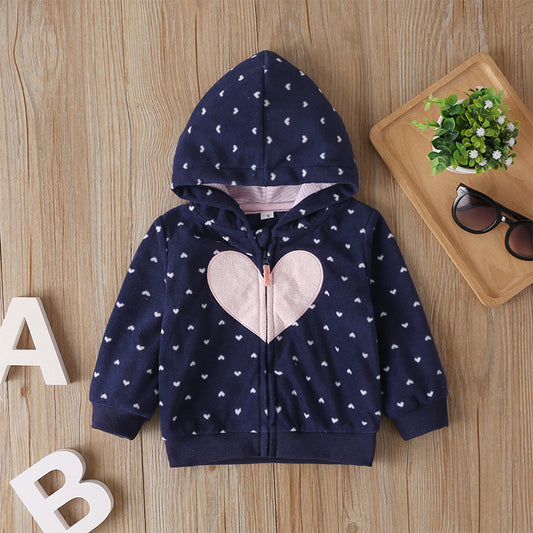 Various  Prints  Hooded Zipper Jacket