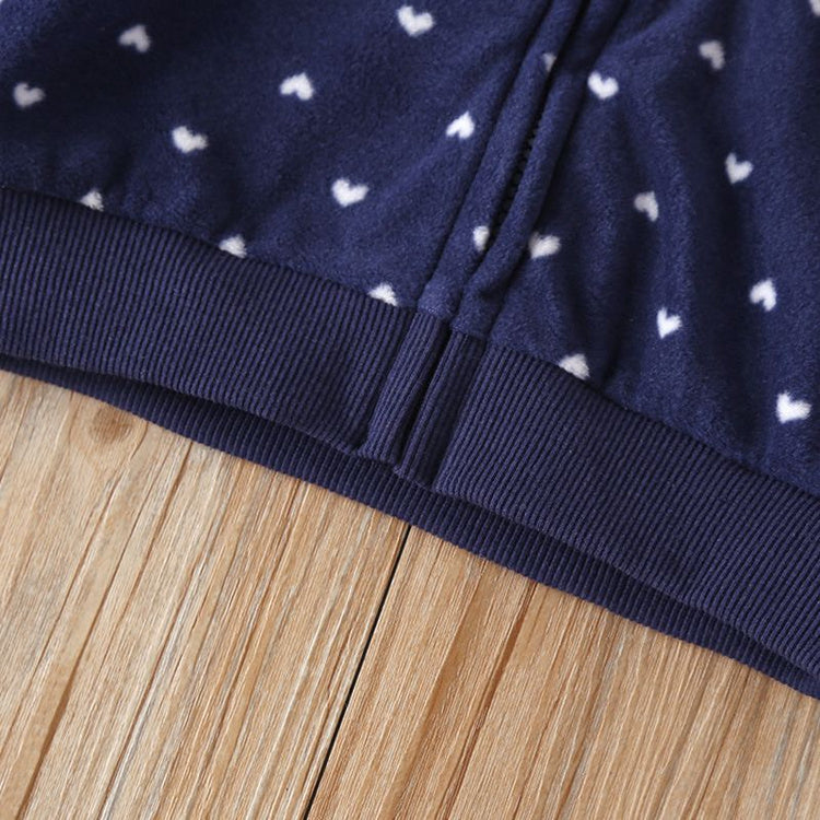 Various  Prints  Hooded Zipper Jacket