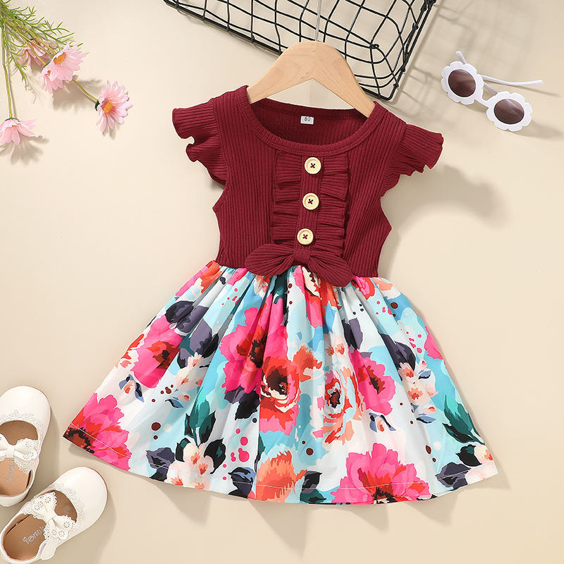 Floral Dress  Choose From Many Colors