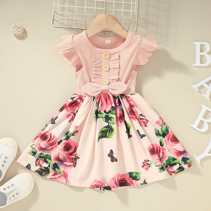 Floral Dress  Choose From Many Colors