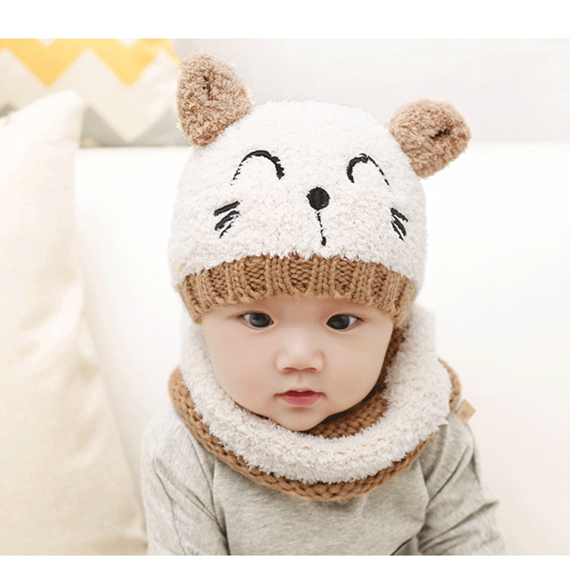 Wool baby hat/scarf   Choose Color