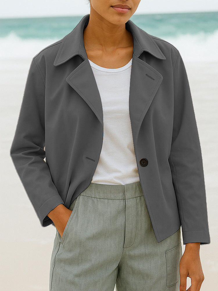 Women's Solid Color Short Jacket   Several Colors