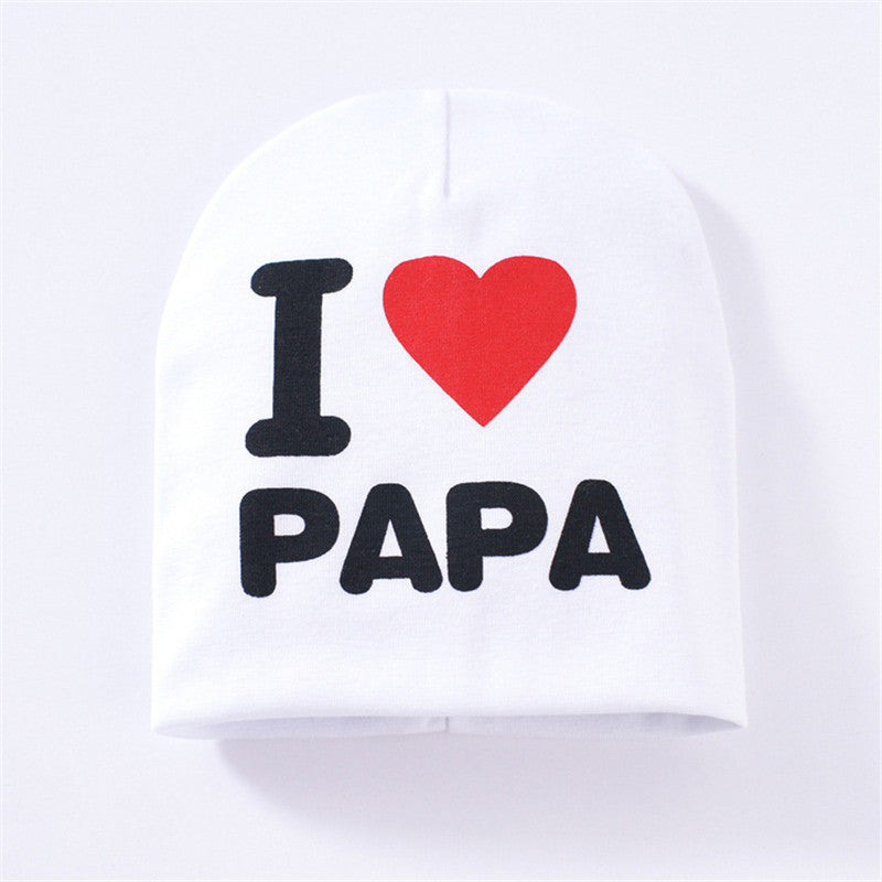 I Love Mama/Papa Hat    Choose Color