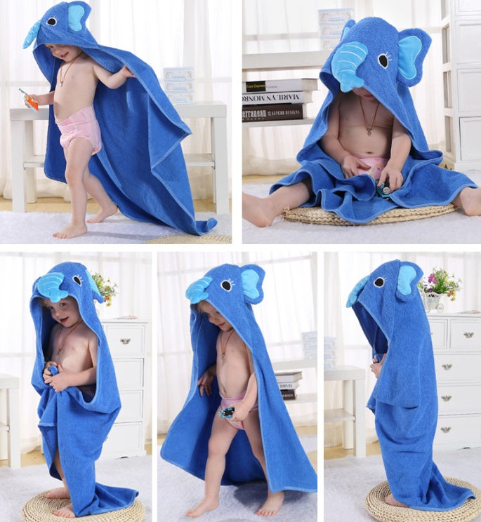 Animal cartoon towel cloak    Choose Size, Color and Design