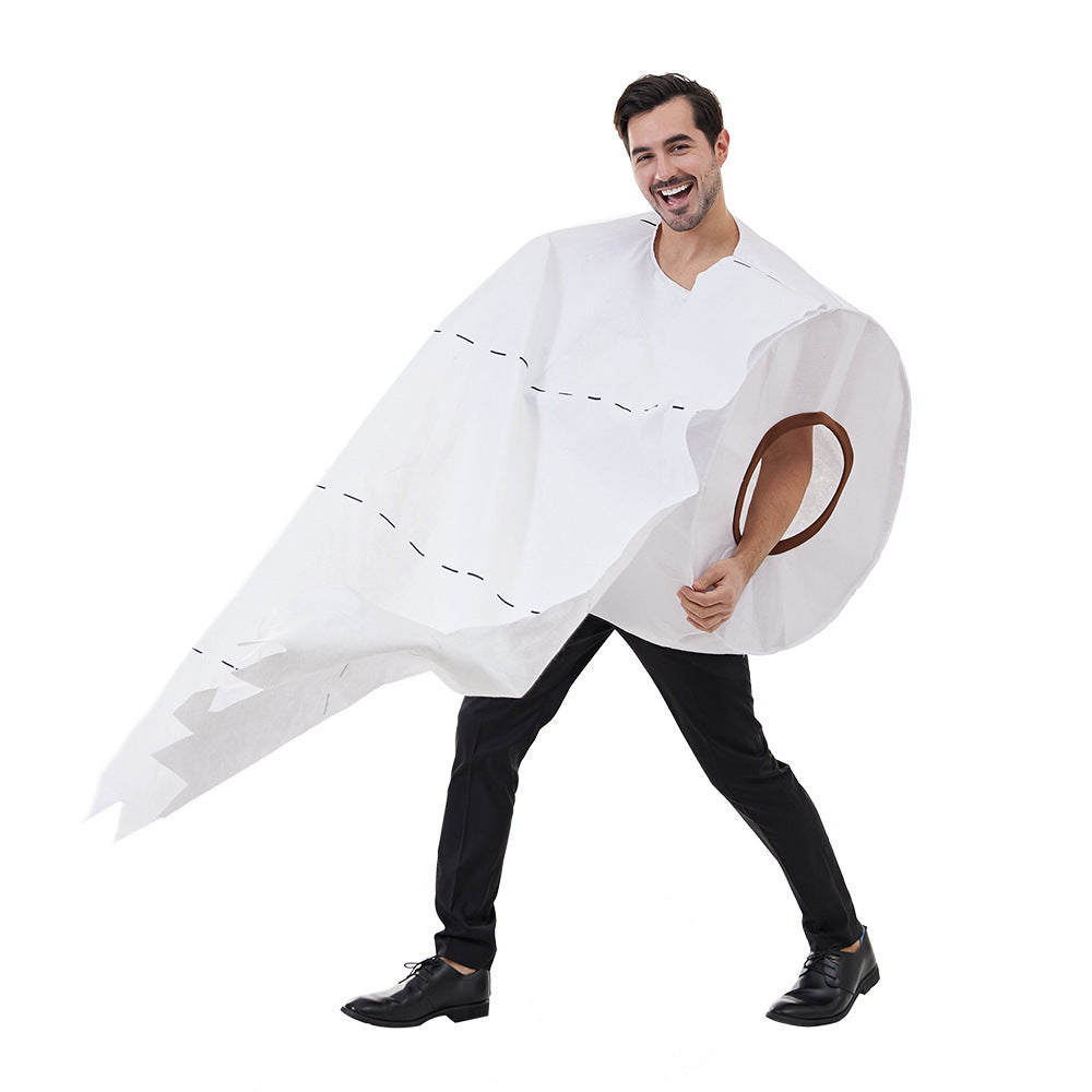 Halloween  Spoof Toilet Paper Costume