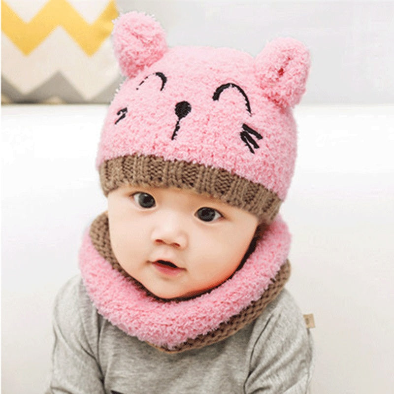 Wool baby hat/scarf   Choose Color