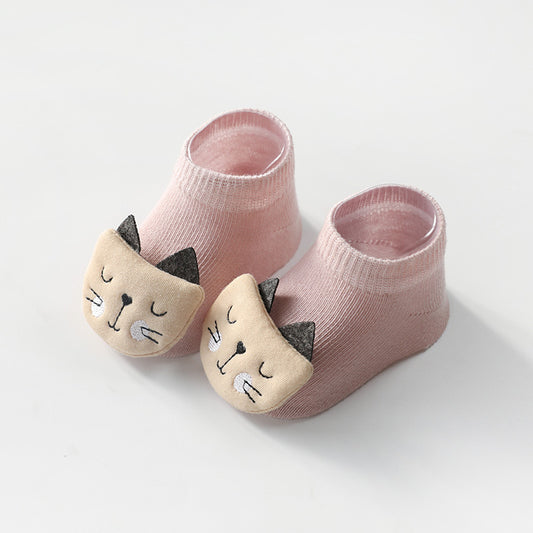 Cute Baby Socks   Choose Color and Animal