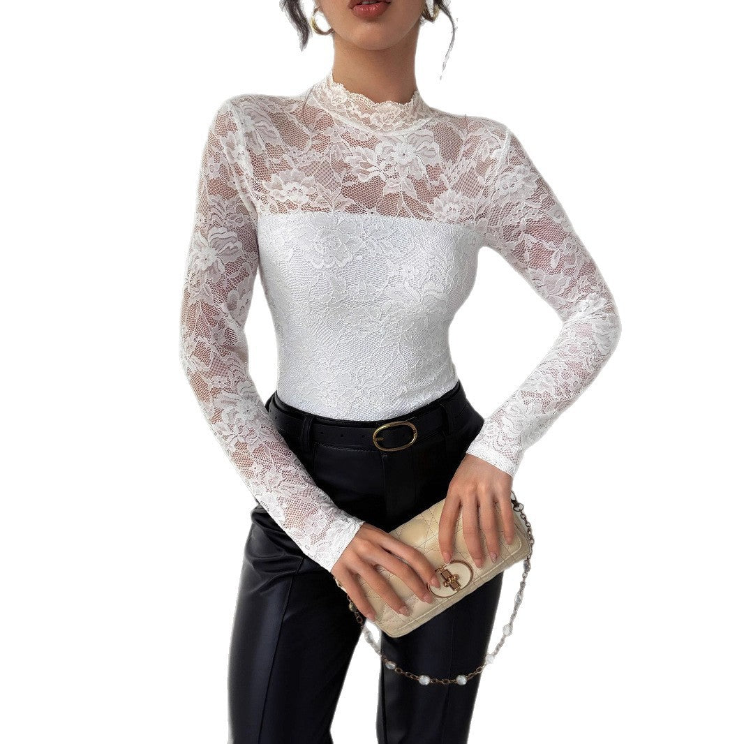 European And American Style Lace Slim Fit   Check out the Back