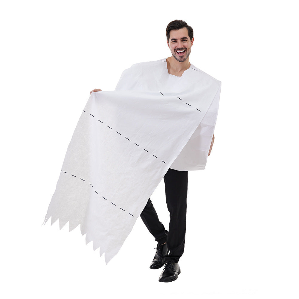 Halloween  Spoof Toilet Paper Costume