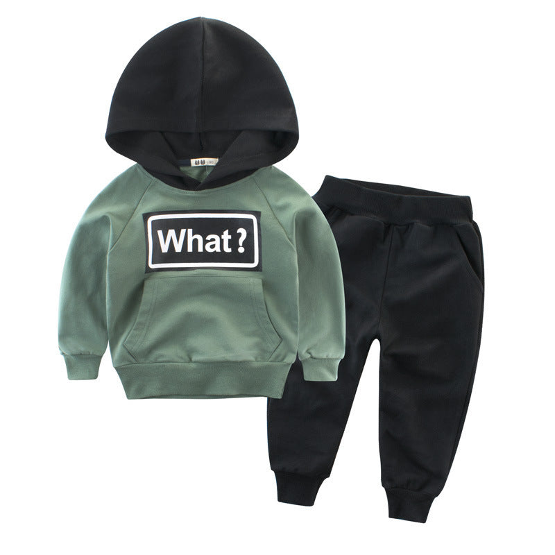 What?   2 Pc Sweat Suit