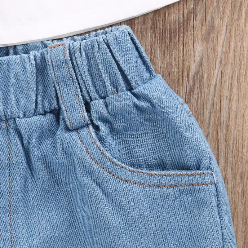 Off Shoulder Tops and Distressed Jeans     Just Like The Big Girls