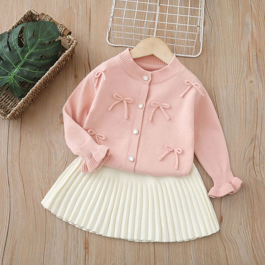 Skirt and Sweater Set