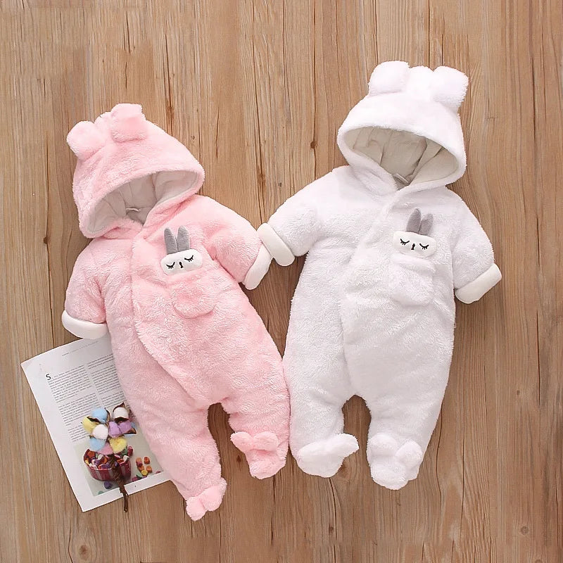 Dog or Rabbit Plush Winter 1 Pc Suit