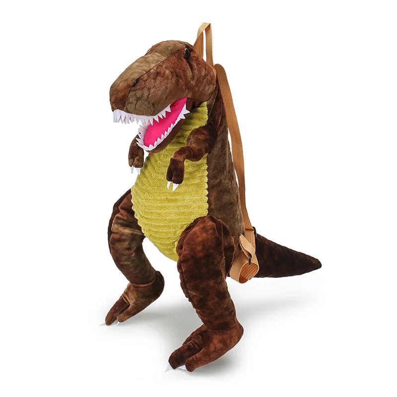 Dinosaur Bag for Kids with Adjustable Straps, Dinosaur Costume Accessory