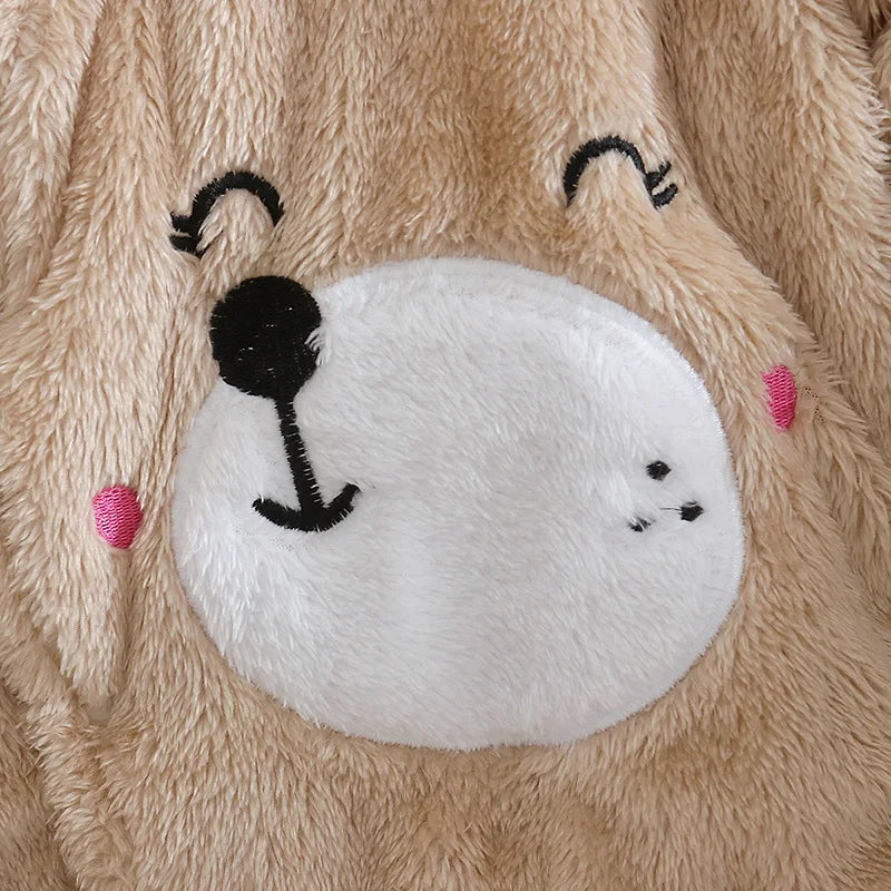 Dog or Rabbit Plush Winter 1 Pc Suit