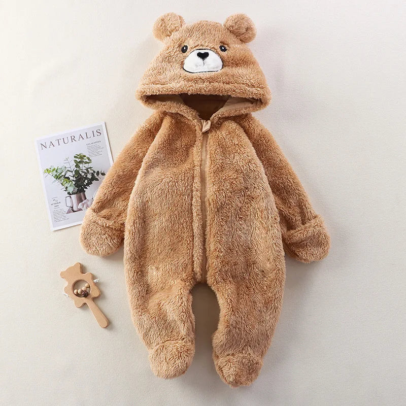 Cozy Autumn Winter Baby Jumpsuits – Soft & Warm Wear