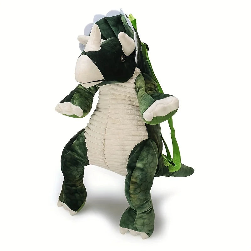 Dinosaur Bag for Kids with Adjustable Straps, Dinosaur Costume Accessory