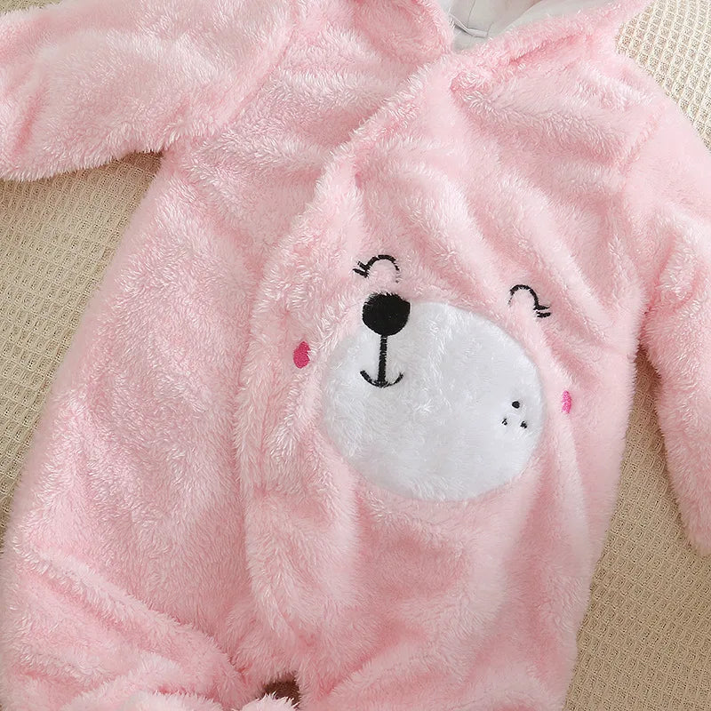 Dog or Rabbit Plush Winter 1 Pc Suit
