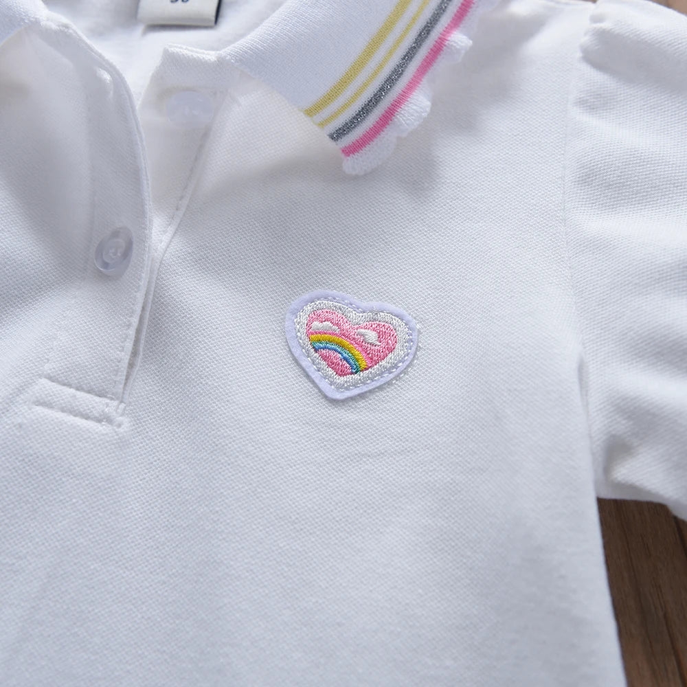 Collared Polo Style Dress     Choose Color
