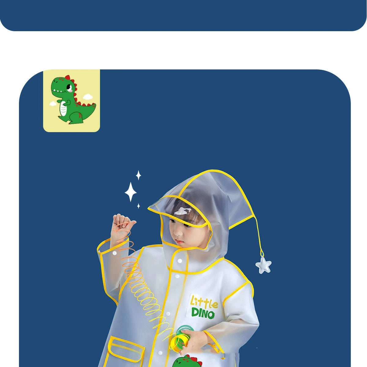 Dinosaur, Duck or Cow  Adorable Raincoat and Boots