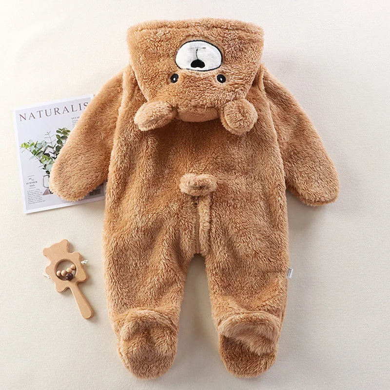 Cozy Autumn Winter Baby Jumpsuits – Soft & Warm Wear