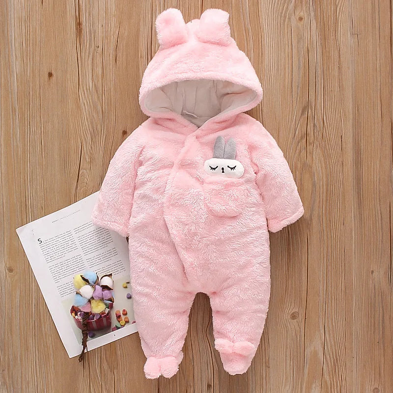 Dog or Rabbit Plush Winter 1 Pc Suit