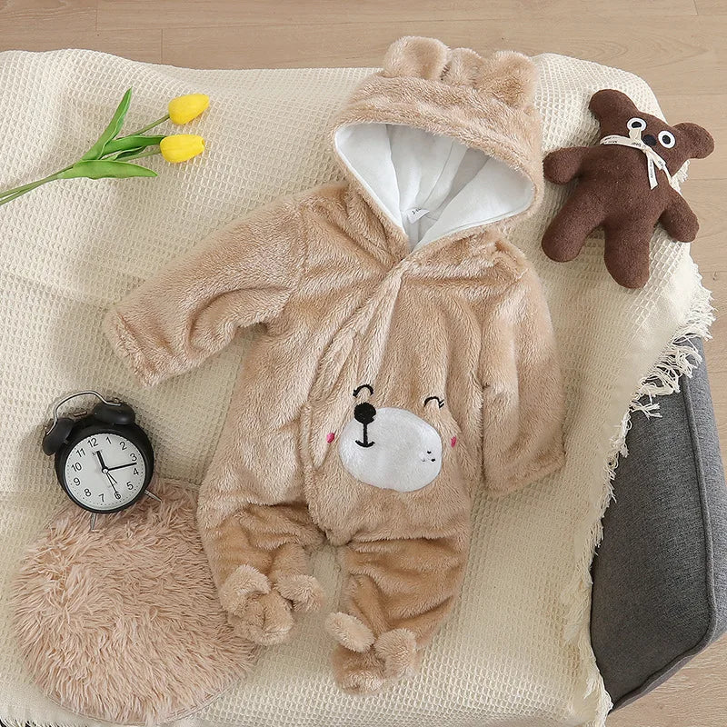 Dog or Rabbit Plush Winter 1 Pc Suit