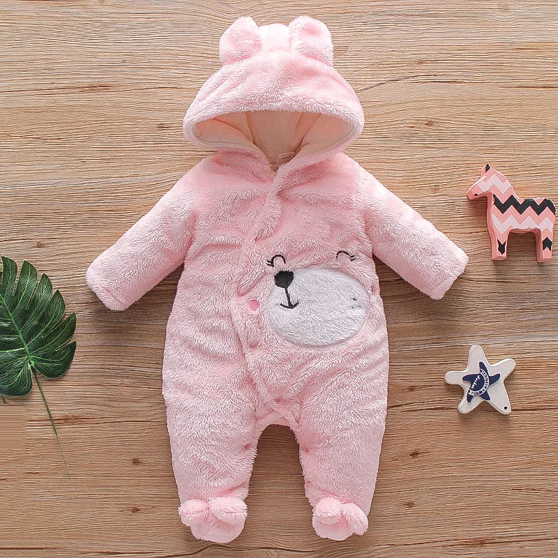 Dog or Rabbit Plush Winter 1 Pc Suit
