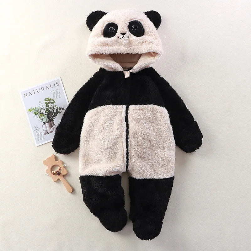 Cozy Autumn Winter Baby Jumpsuits – Soft & Warm Wear