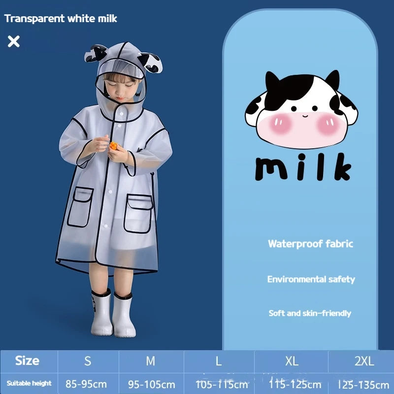 Dinosaur, Duck or Cow  Adorable Raincoat and Boots
