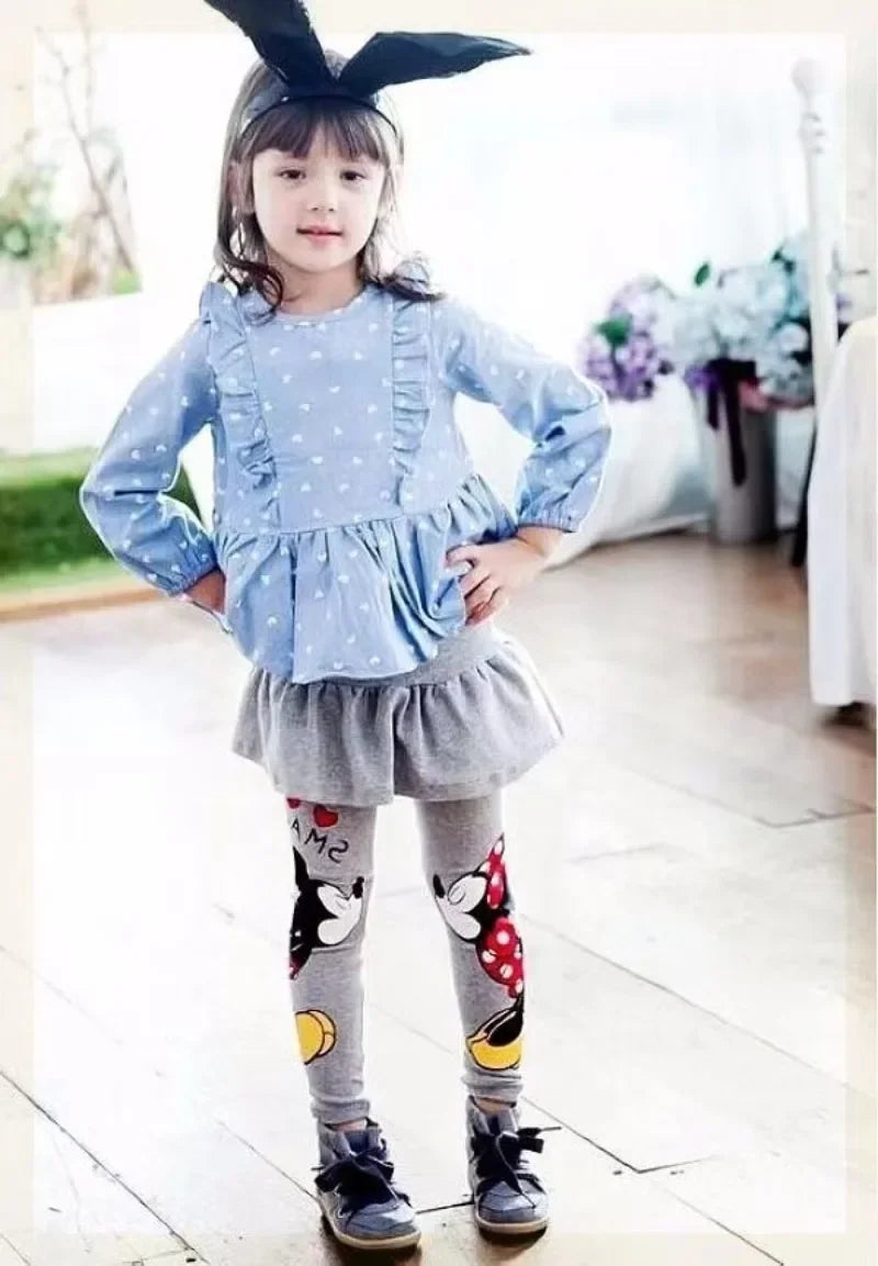 Disney  Leggings with Attached Skirt