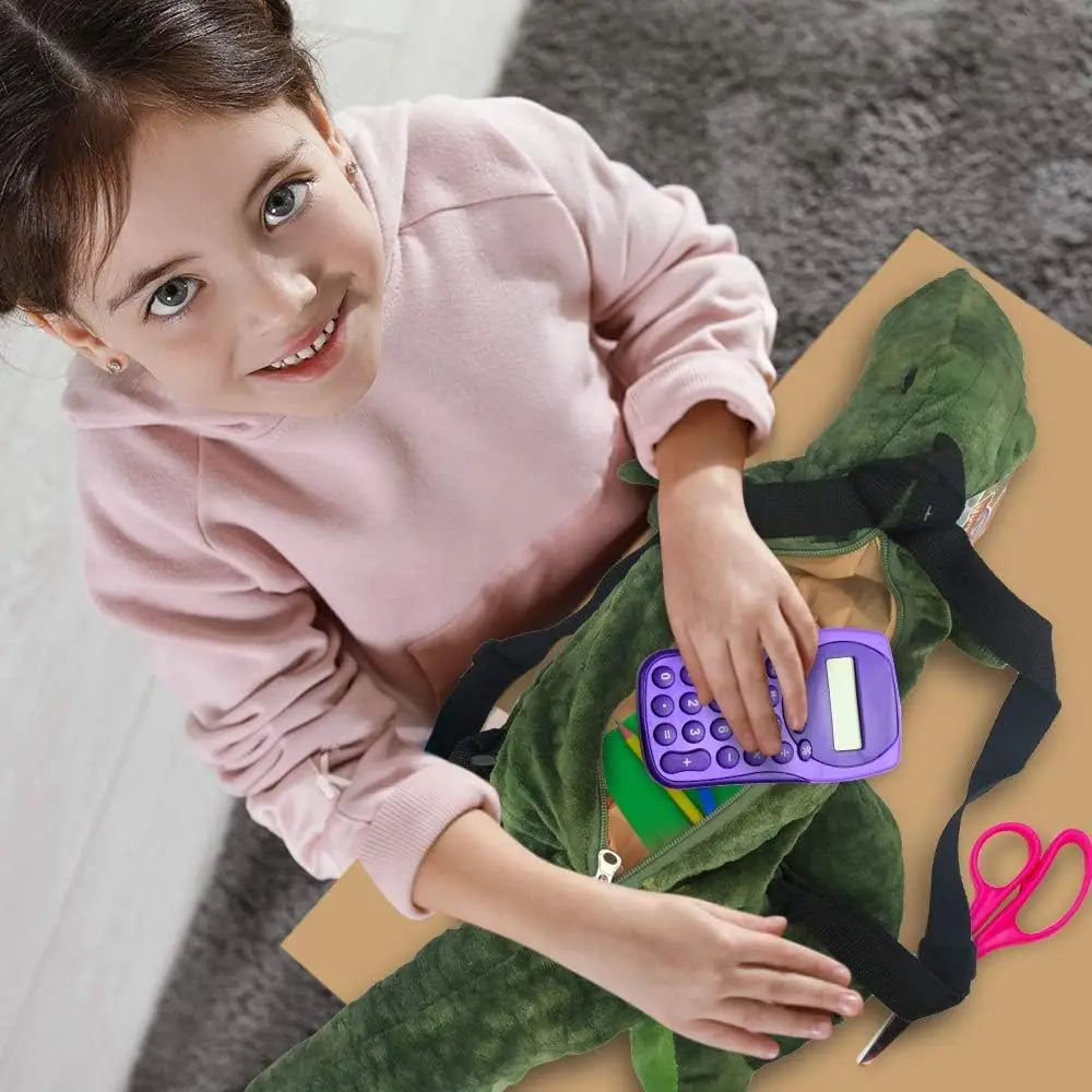 Dinosaur Bag for Kids with Adjustable Straps, Dinosaur Costume Accessory