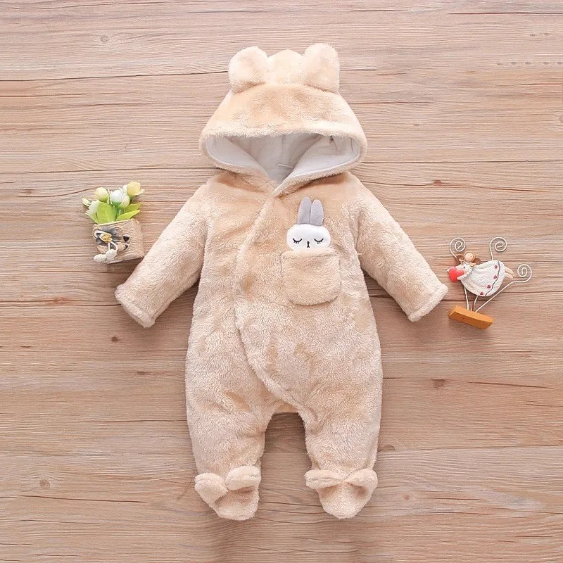 Dog or Rabbit Plush Winter 1 Pc Suit