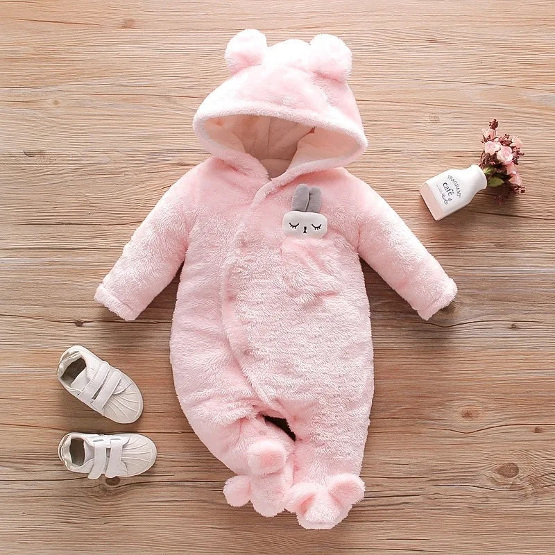Dog or Rabbit Plush Winter 1 Pc Suit