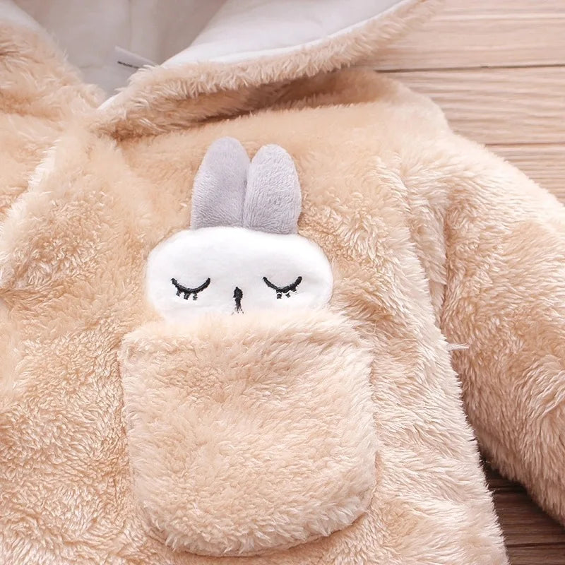 Dog or Rabbit Plush Winter 1 Pc Suit