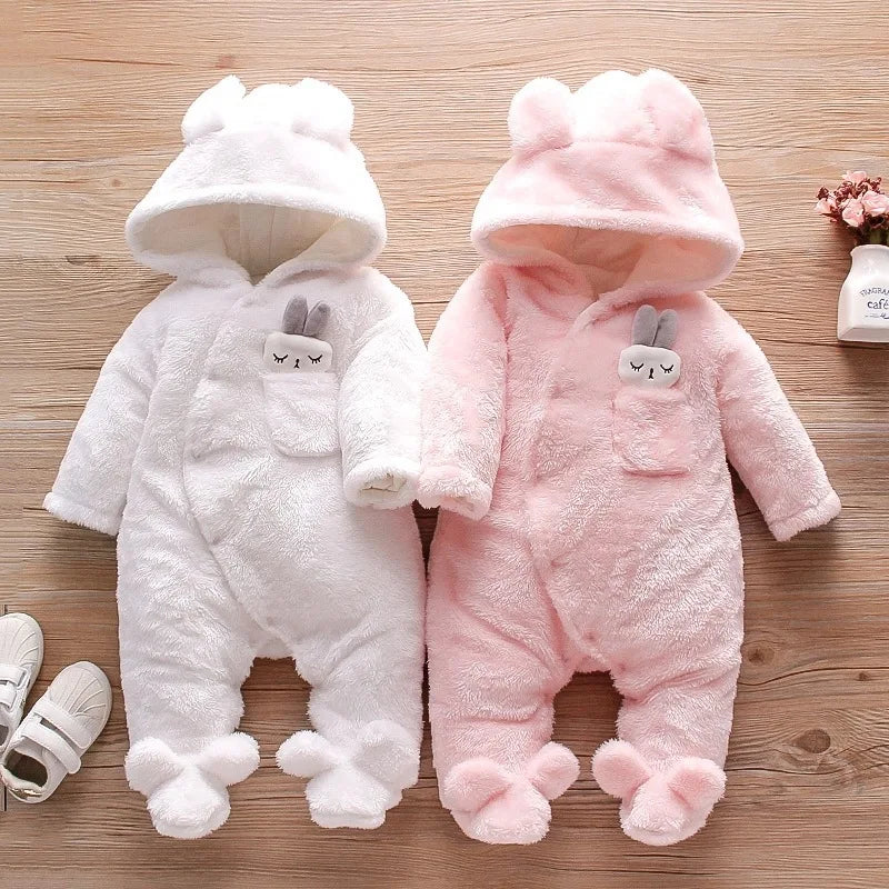 Dog or Rabbit Plush Winter 1 Pc Suit